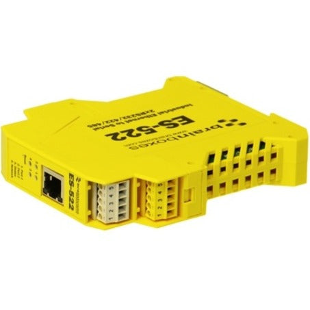 Brainboxes ES-522 Industrial Ethernet to Serial 2xRS232/422/485 Multiport Serial Adapter, Lifetime Warranty, TAA Compliant