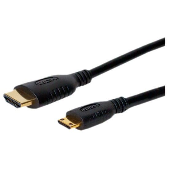 Comprehensive HD-AC18INST Standard Series High Speed HDMI A To Mini HDMI C Cable 18 Inches, Molded, Gold Plated, 10.2 Gbit/s Data Transfer Rate, 1920 x 1080 Supported Resolution