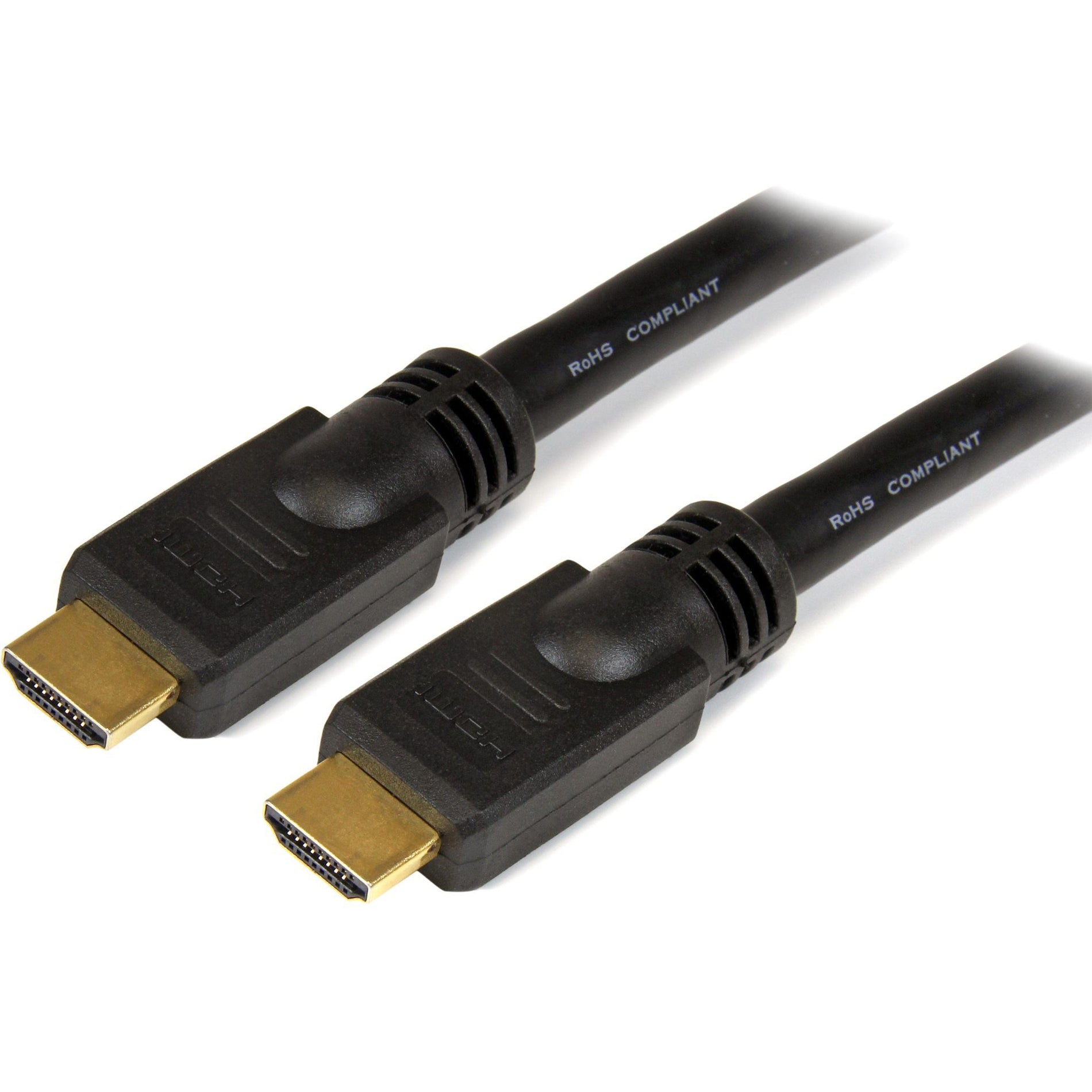 StarTech.com HDMM7M 7m High Speed HDMI Cable - Ultra HD 4k x 2k HDMI Cable, Corrosion Resistant, Strain Relief, Molded, Gold Plated Connectors, Black