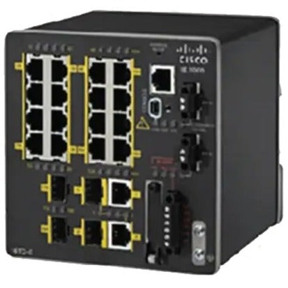 Cisco IE-2000-16TC-G-E Ethernet Switch, 16-Port Gigabit Ethernet, Managed, Compact Design
