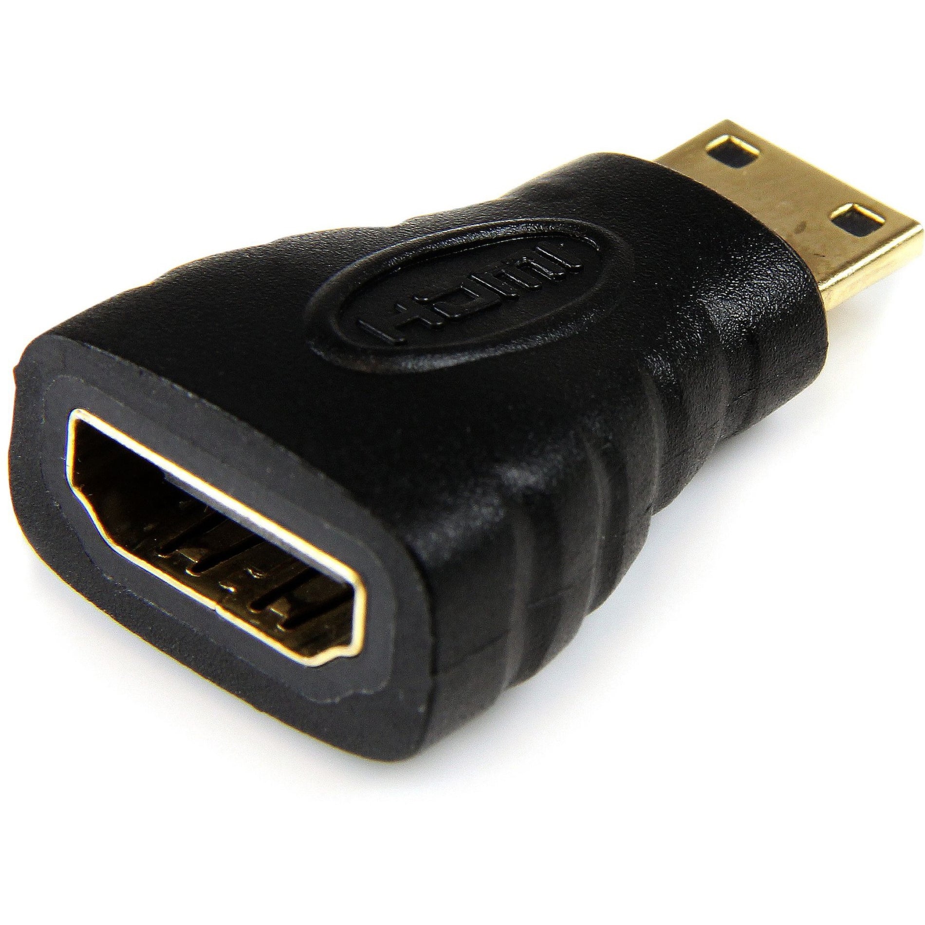 StarTech.com HDACFM HDMI to HDMI Mini Adapter - F/M, Gold Plated, 4K Resolution Support