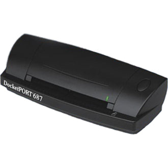 DocketPORT DP687 Duplex ID Scanner - Straight-to-PDF Scanning, USB