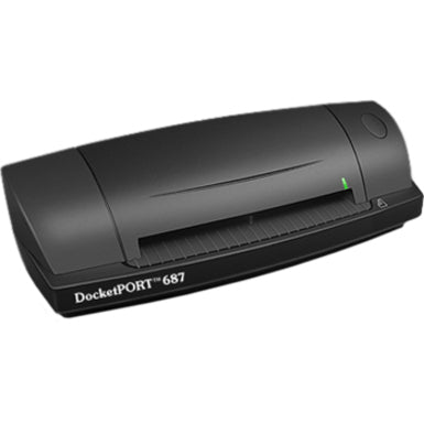 DocketPORT DP687 Duplex ID Scanner - Straight-to-PDF Scanning, USB