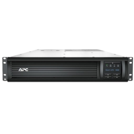 APC SMT3000R2X145 Smart UPS 3000VA LCD RM 2U 120V with 12FT Cord, 3 Year Warranty, 2880 VA/2700 W Load Capacity