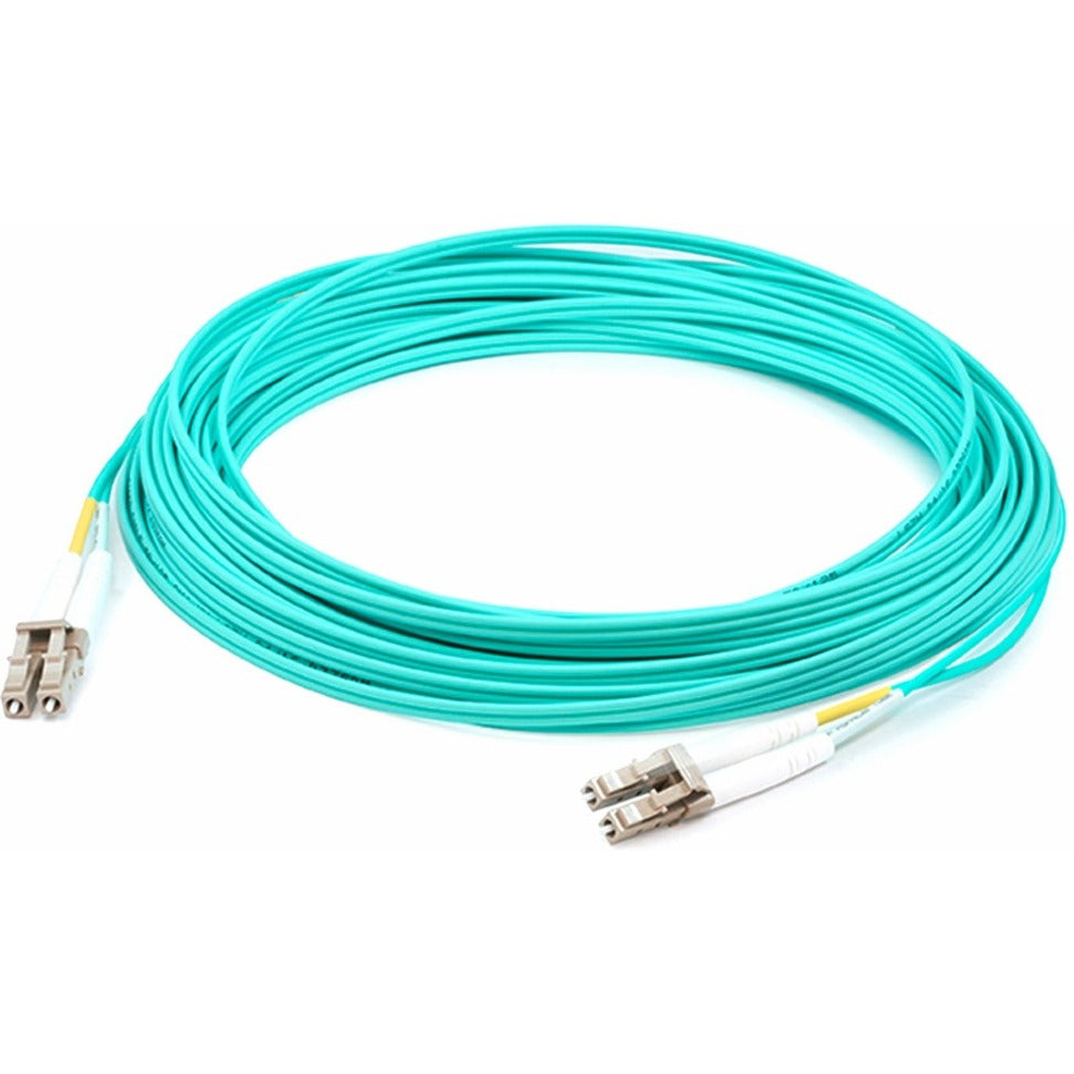AddOn ADD-LC-LC-0.5M5OM3 0.5m Fiber LC/LC Patch Cable, 10G, Aqua