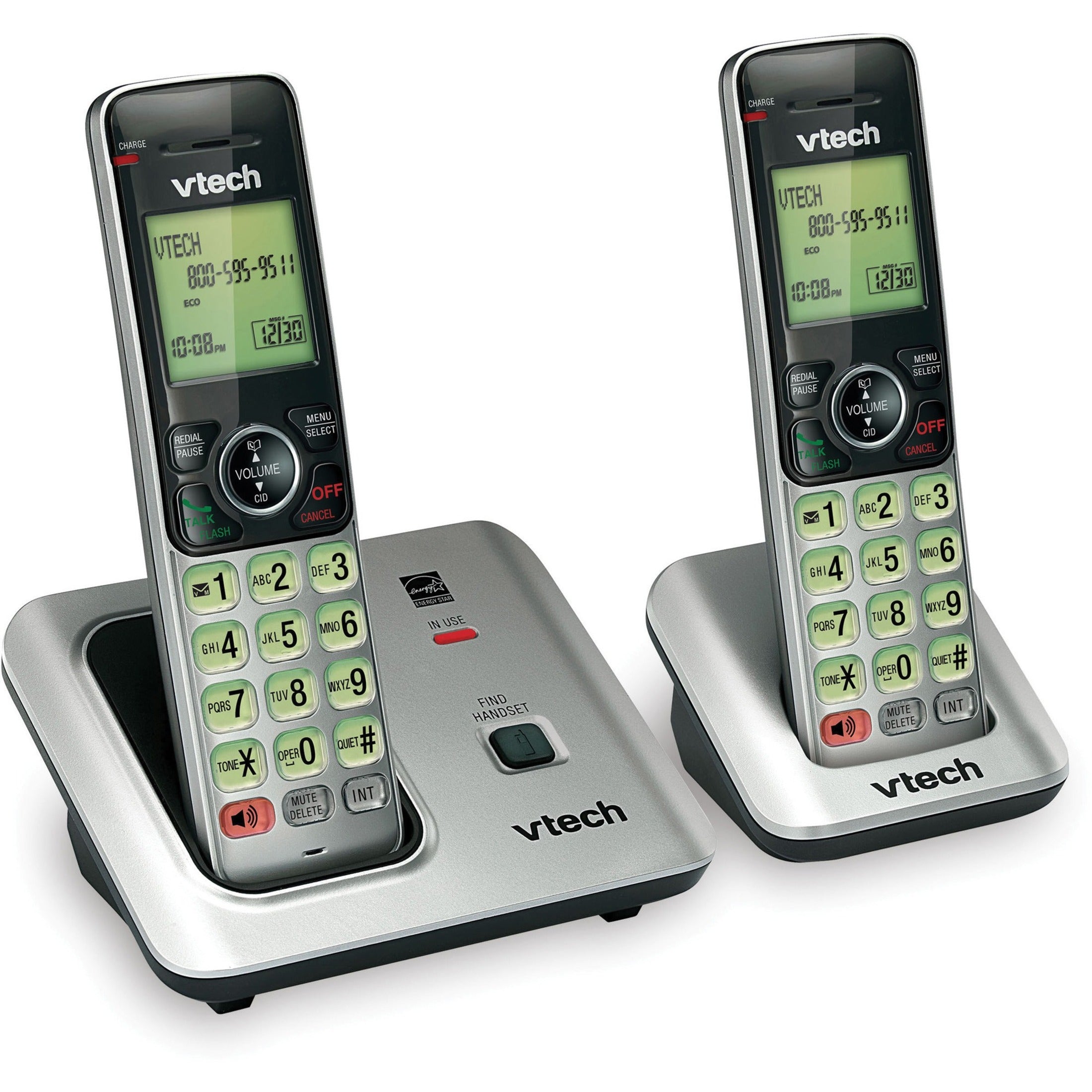 VTech 2 Handset Cordless Phone with Caller ID/Call Waiting [Discontinued]