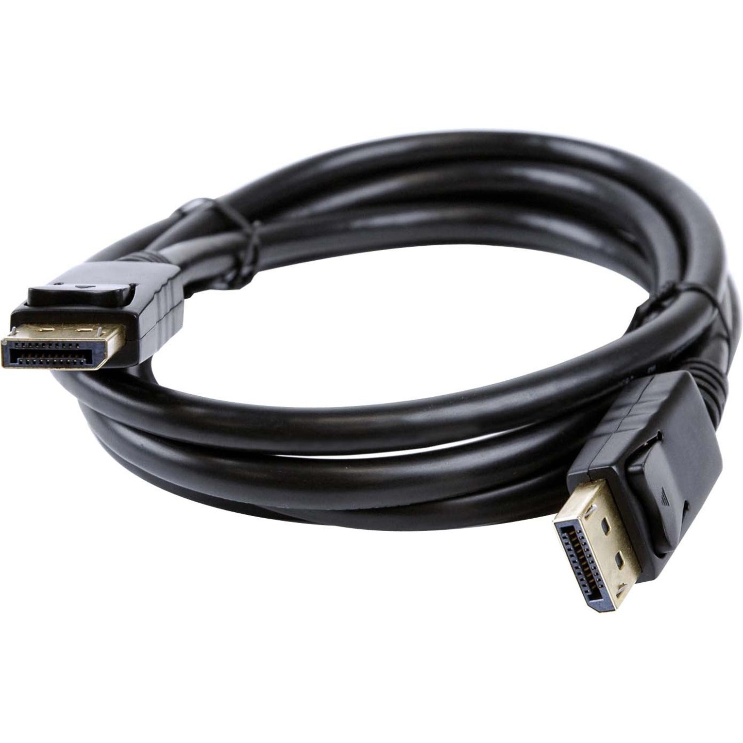 ViewSonic CB-00010555 DisplayPort Audio/Video Cable, 6 ft, Copper Conductor, Black