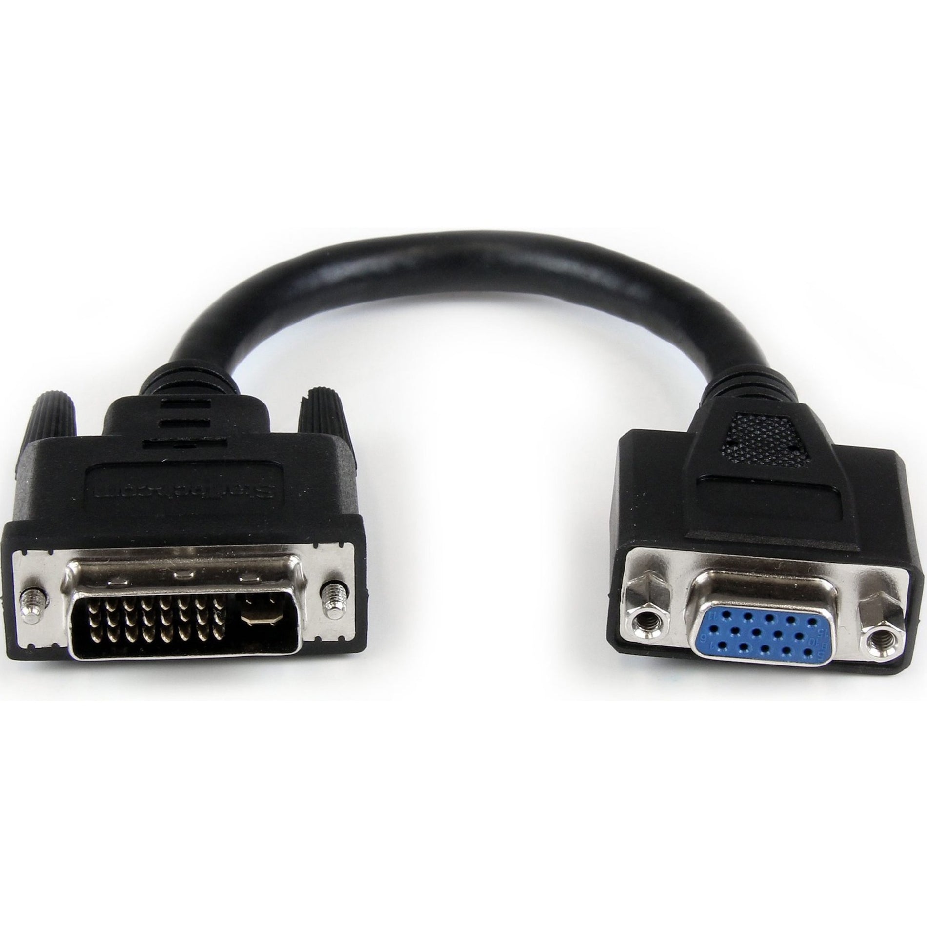 StarTech.com DVIVGAMF8IN 8in DVI to VGA Cable Adapter - Connect Your Devices with Ease