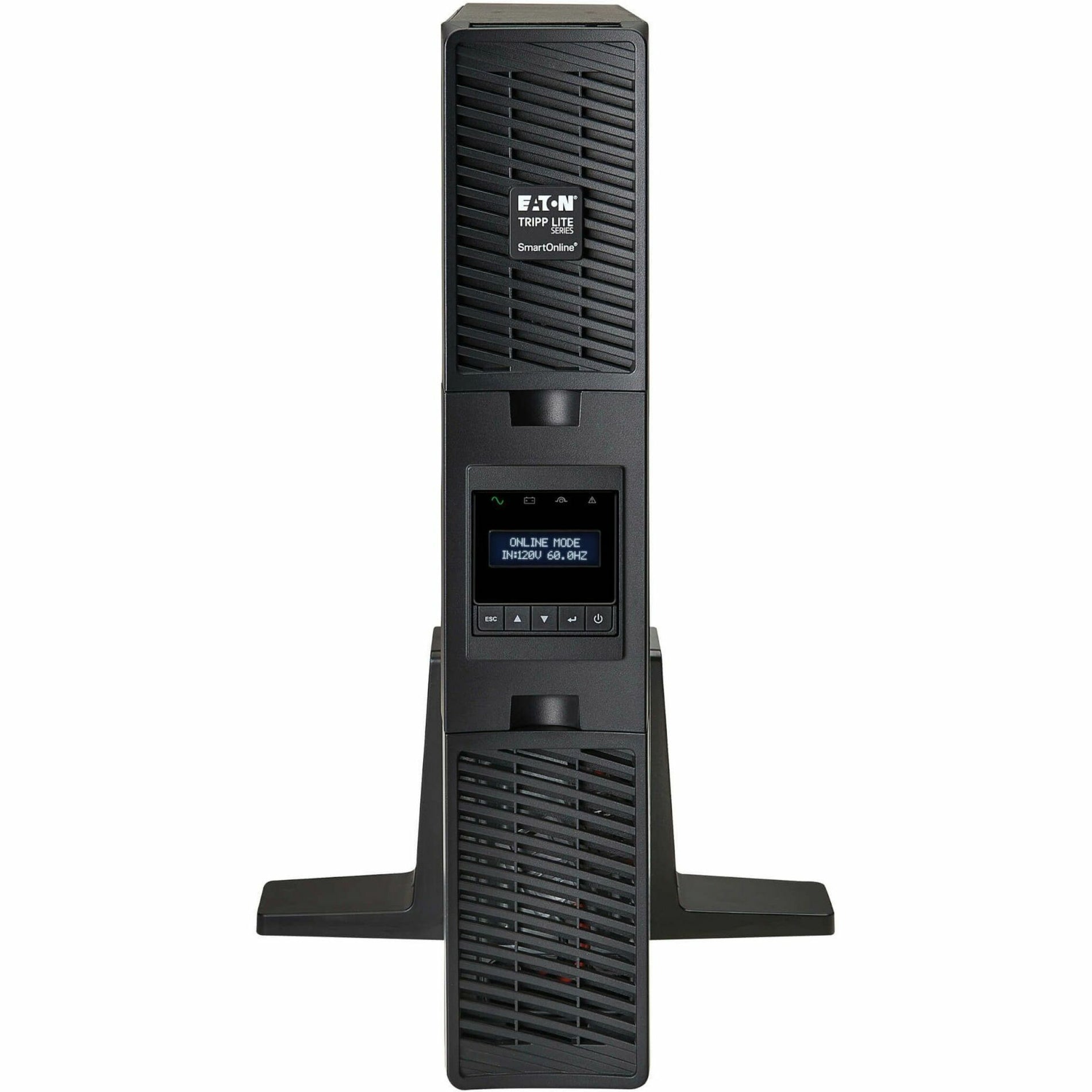 Tripp Lite SU750RTXLCD2U SmartOnline UPS System, 750VA 675W Rackmount LCD 100V-120V USB 2URM RT