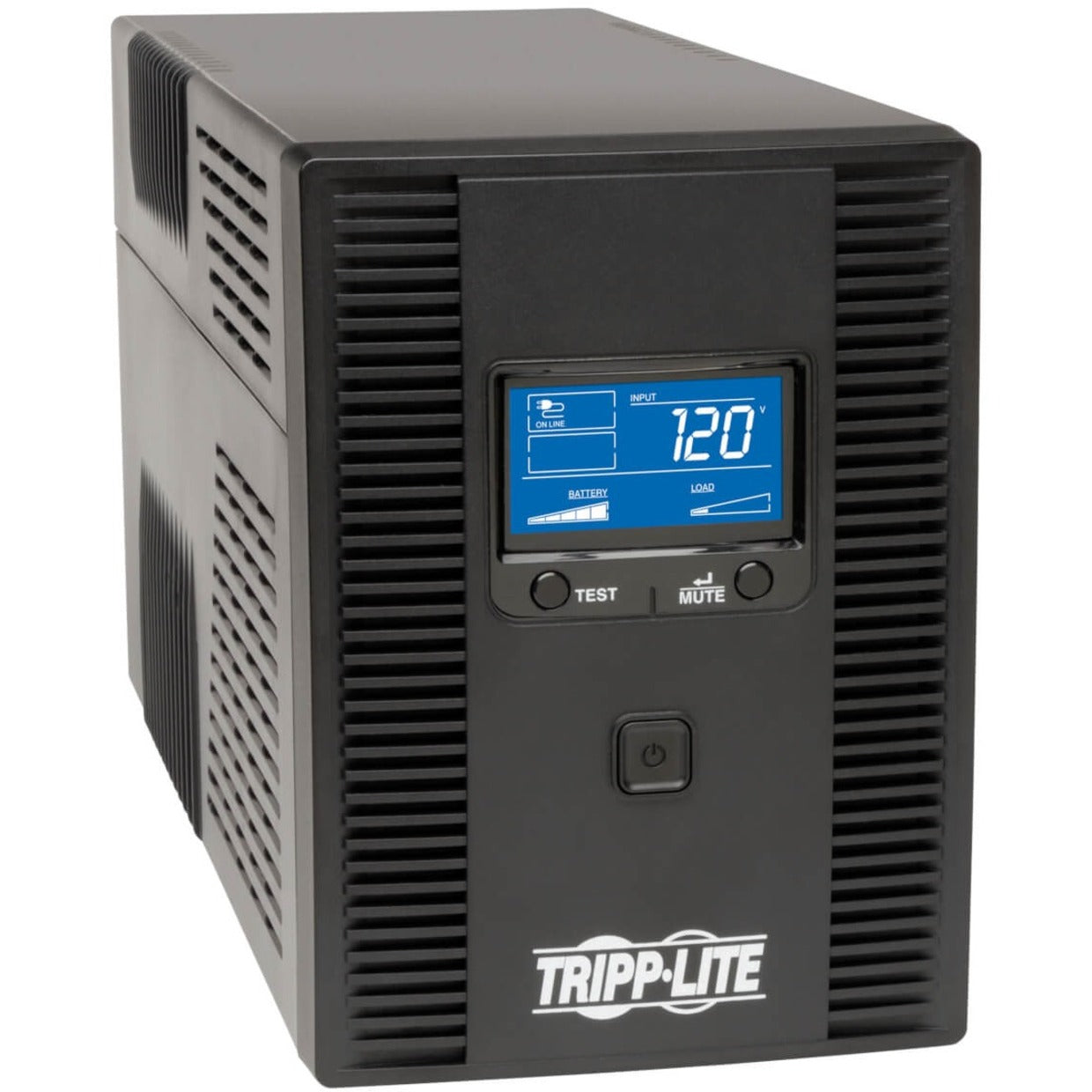 Tripp Lite SMART1500LCDT SmartPro 1500VA Tower Line-Interactive UPS, LCD Display, USB Port
