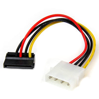 StarTech.com 6in 4 Pin LP4 to Left Angle SATA Power Cable Adapter (SATAPOWADPL) Main image