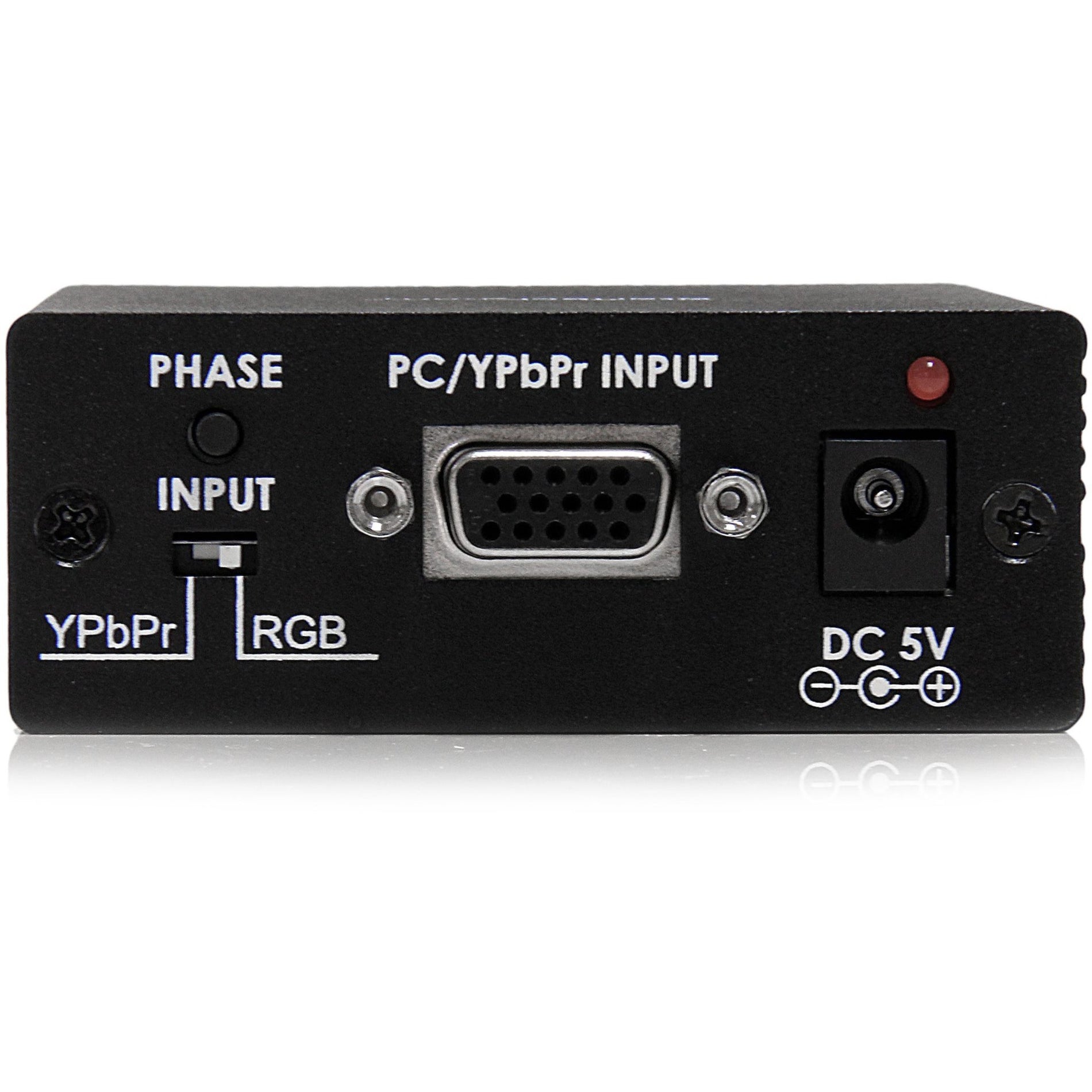 StarTech.com VGA2HD2 Component / VGA Video and Audio to HDMI Converter - PC to HDMI - 1920x1200, TAA Compliant