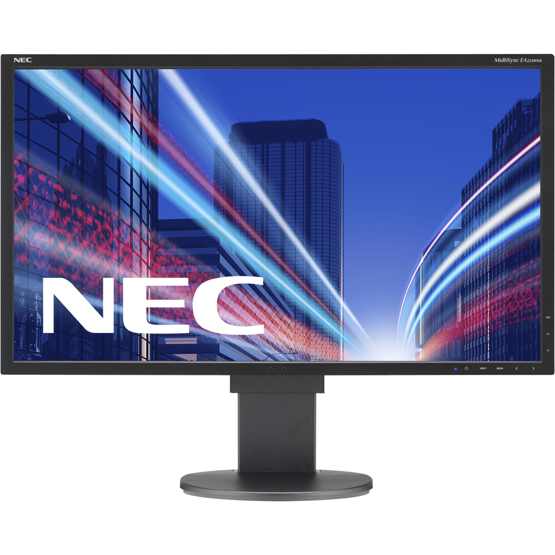 NEC Display EA224WMI-BK 22" LED-backlit Eco-Friendly Widescreen Desktop Monitor, Full HD, IPS Panel, 14ms Response Time, Black