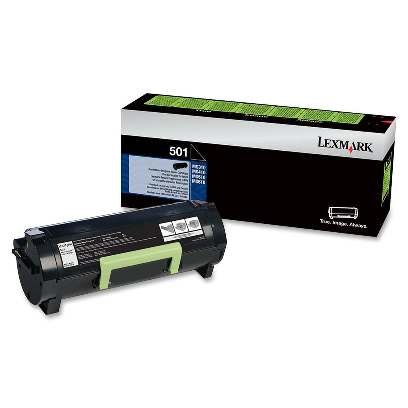 Lexmark 50F1000 Unison Toner Cartridge, 1500 Page Yield, Black