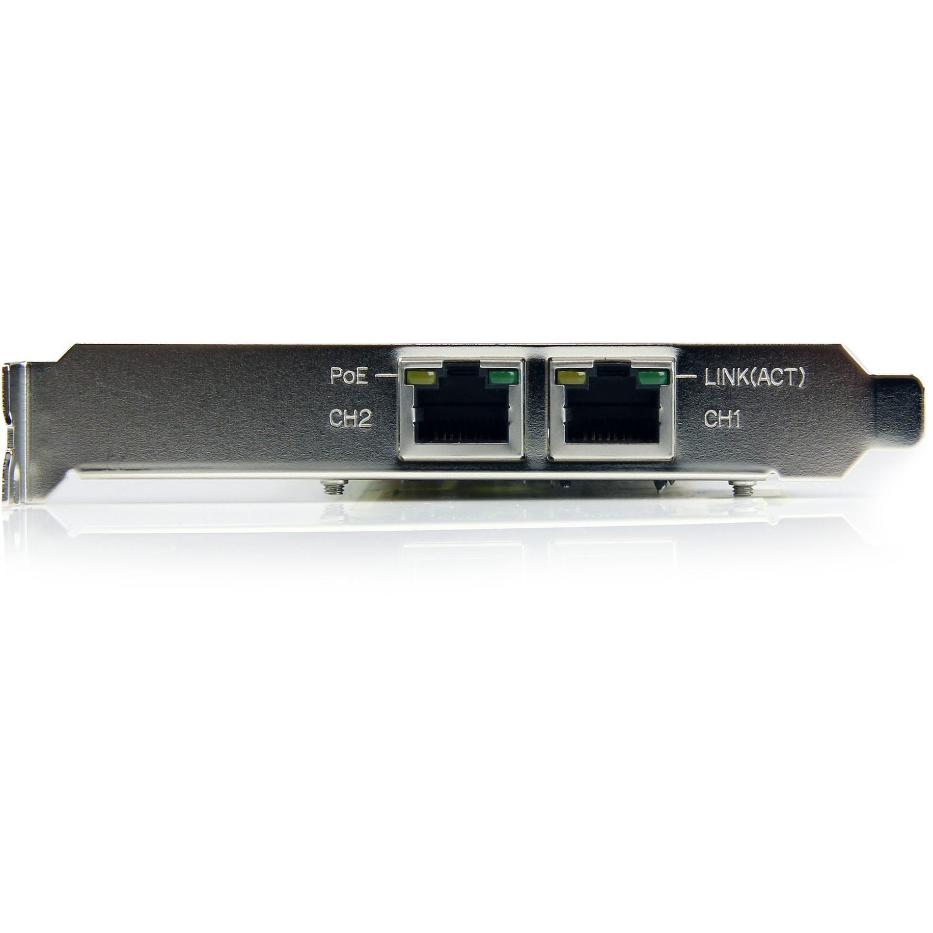 StarTech.com ST2000PEXPSE Dual Port PCI Express Gigabit Ethernet PCIe Network Card Adapter - PoE/PSE, High-Speed Internet Connectivity for Your PC