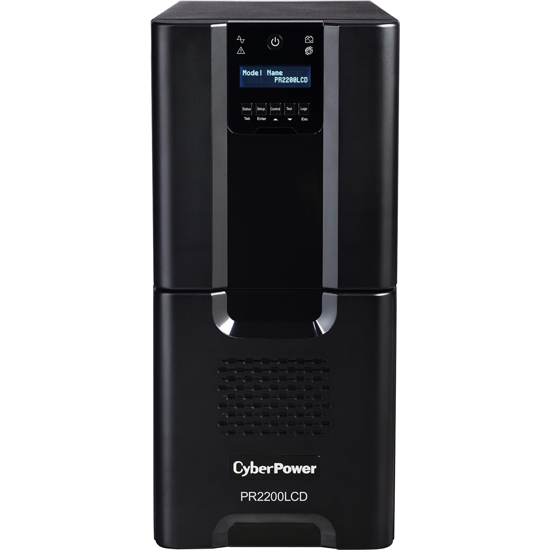 CyberPower PR2200LCD Smart App Sinewave UPS Systems, 2200VA Pure Sine Wave Tower LCD UPS