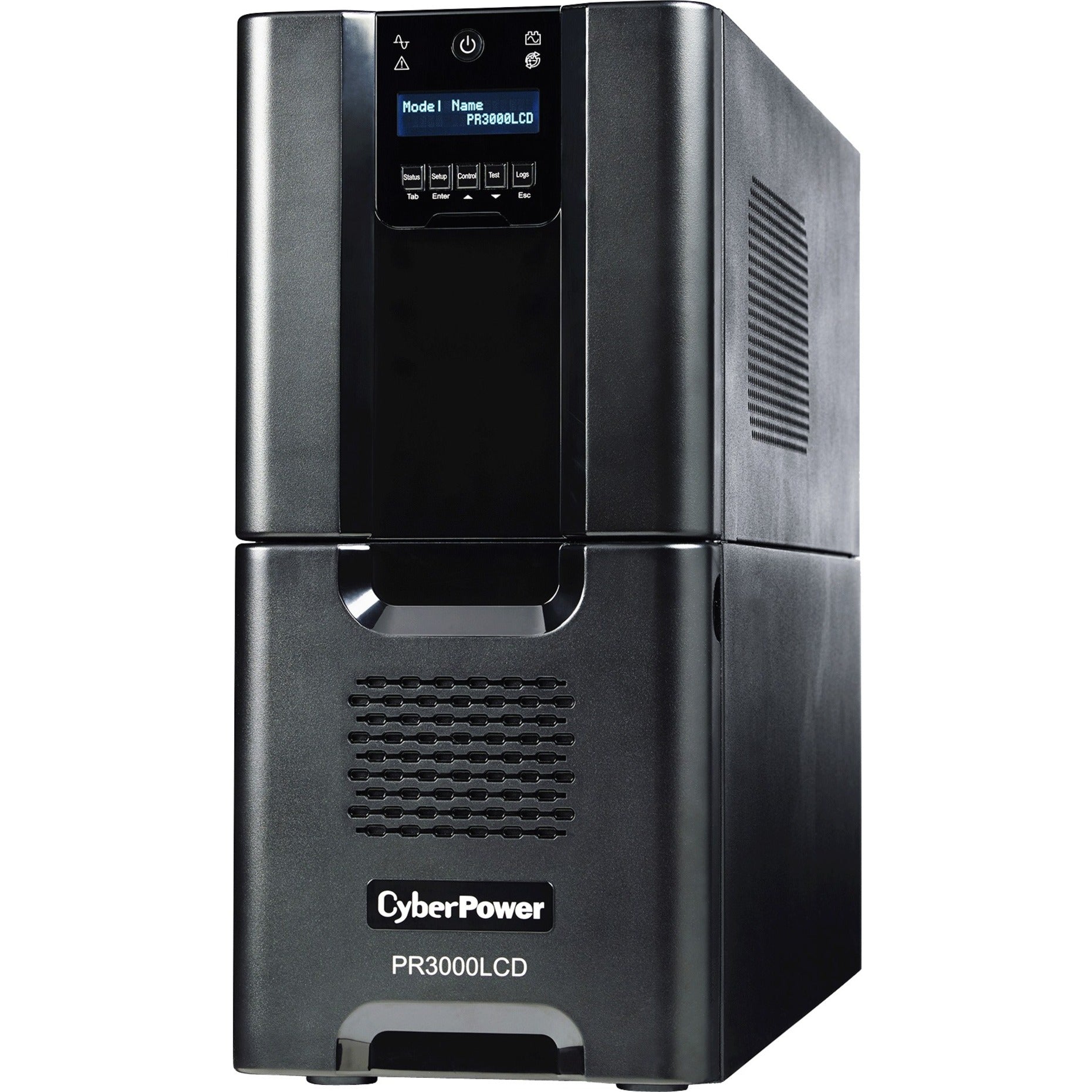 CyberPower PR3000LCD Smart App Sinewave UPS Systems, 3000VA Pure Sine Wave Tower LCD UPS