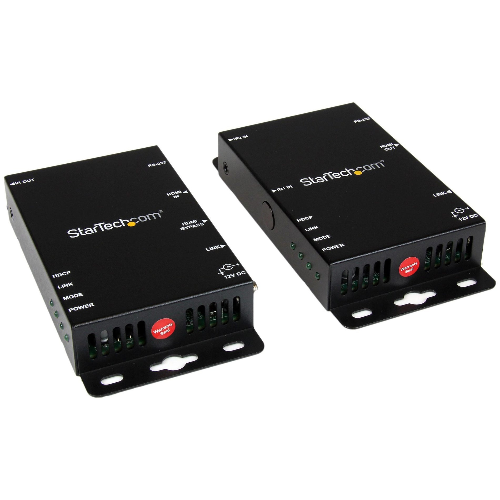 StarTech.com ST121UTPHD2 HDMI over Cat5 Video Extender with Audio - Extend 4K HDMI Signals up to 328ft