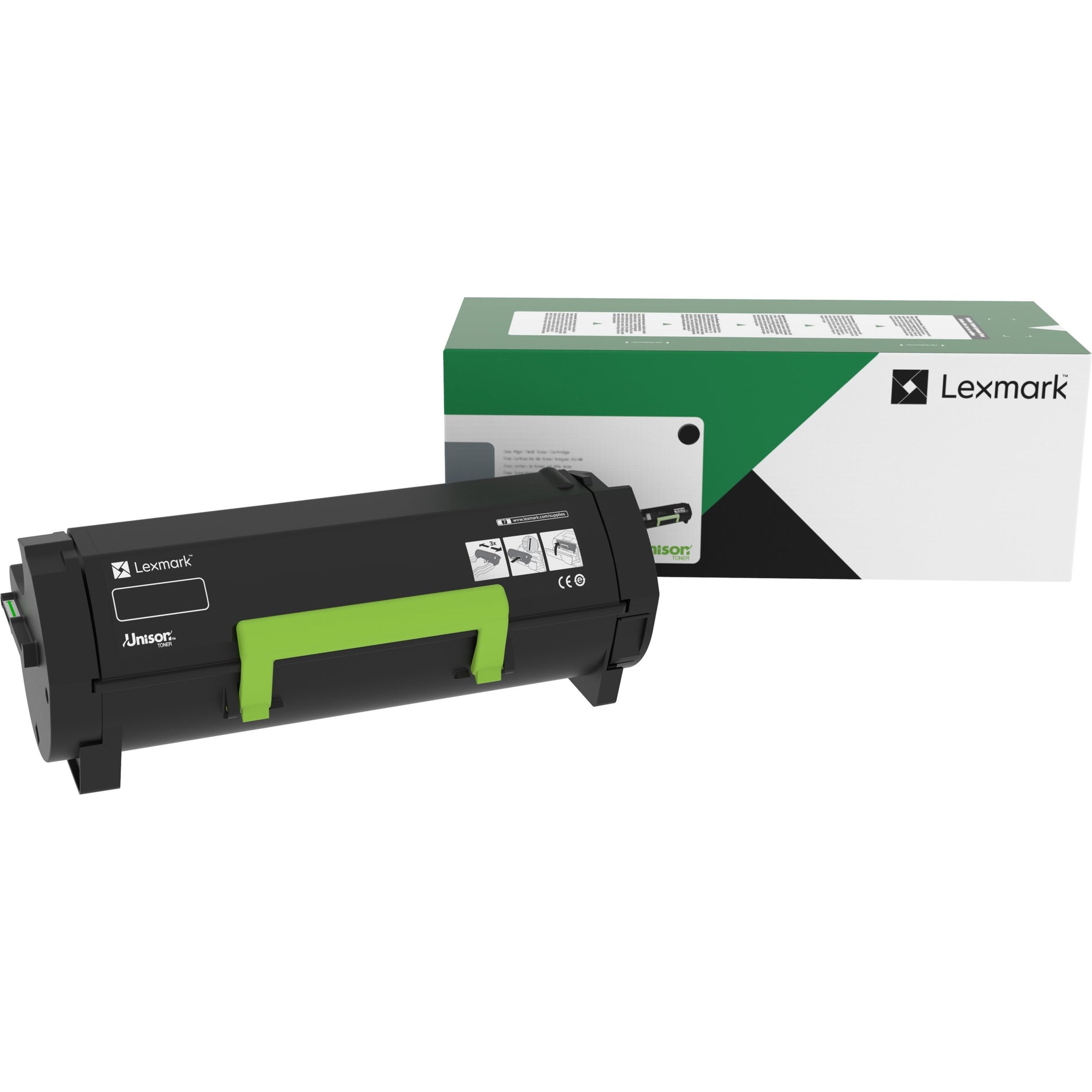 Lexmark 50F0H0G Return Program Toner Cartridge, High Yield, Black, 5000 Pages