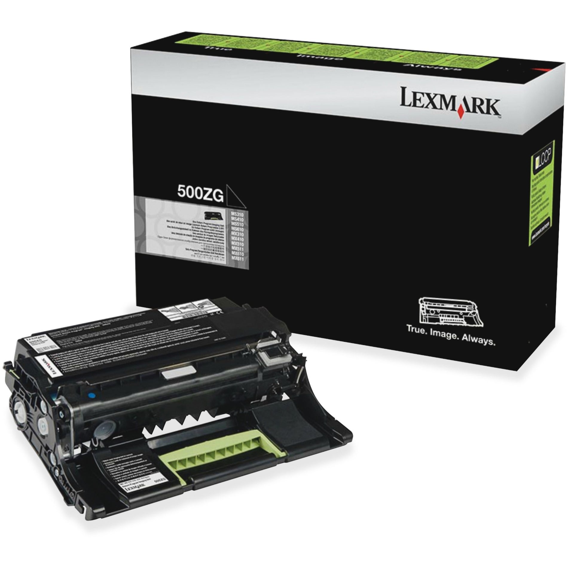 Lexmark 50F0Z0G 500Z Return Program Imaging Unit, 60,000 Page Capacity, Black