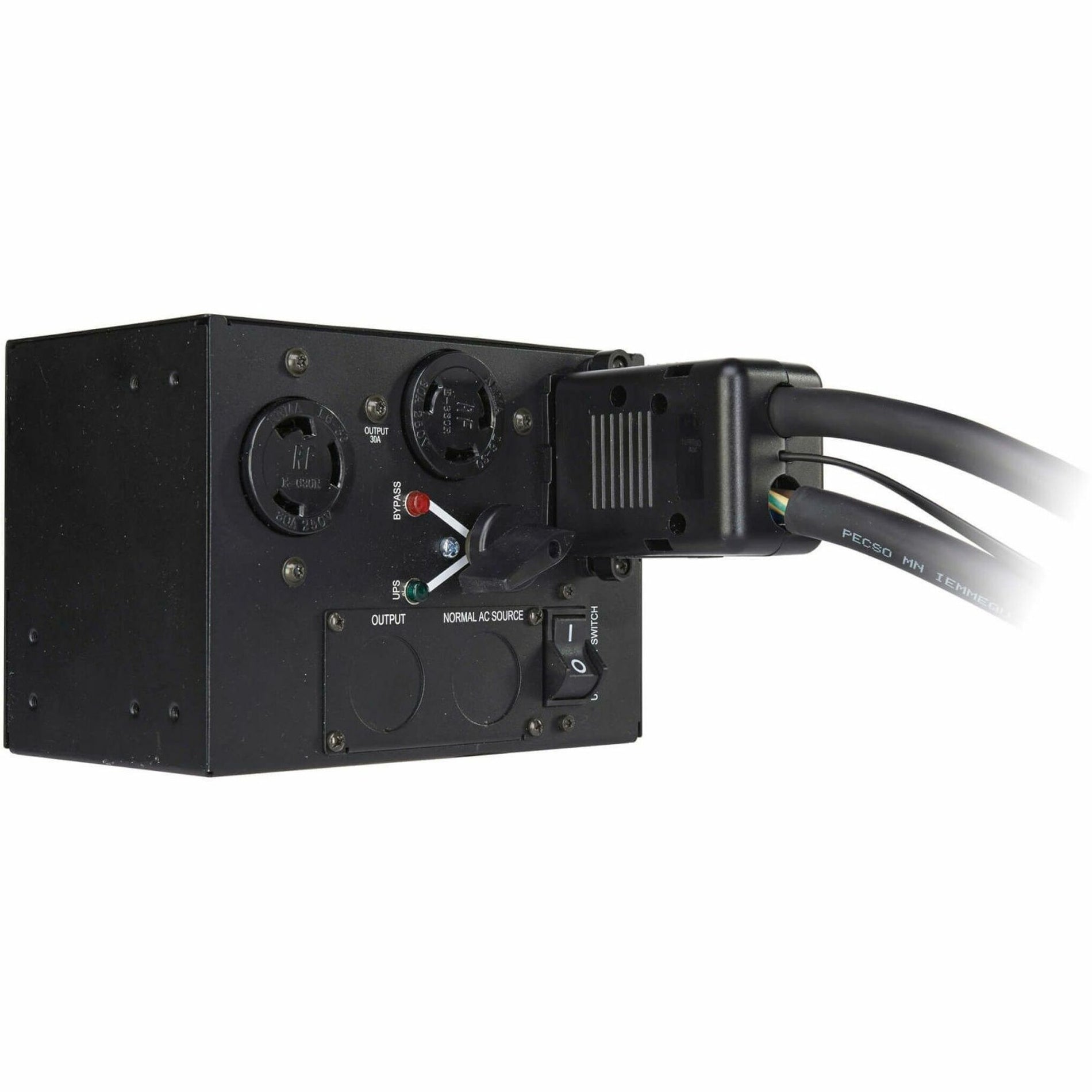 Eaton MBP6K208 Bypass Switch, Rack-mountable, 3U, 208V AC