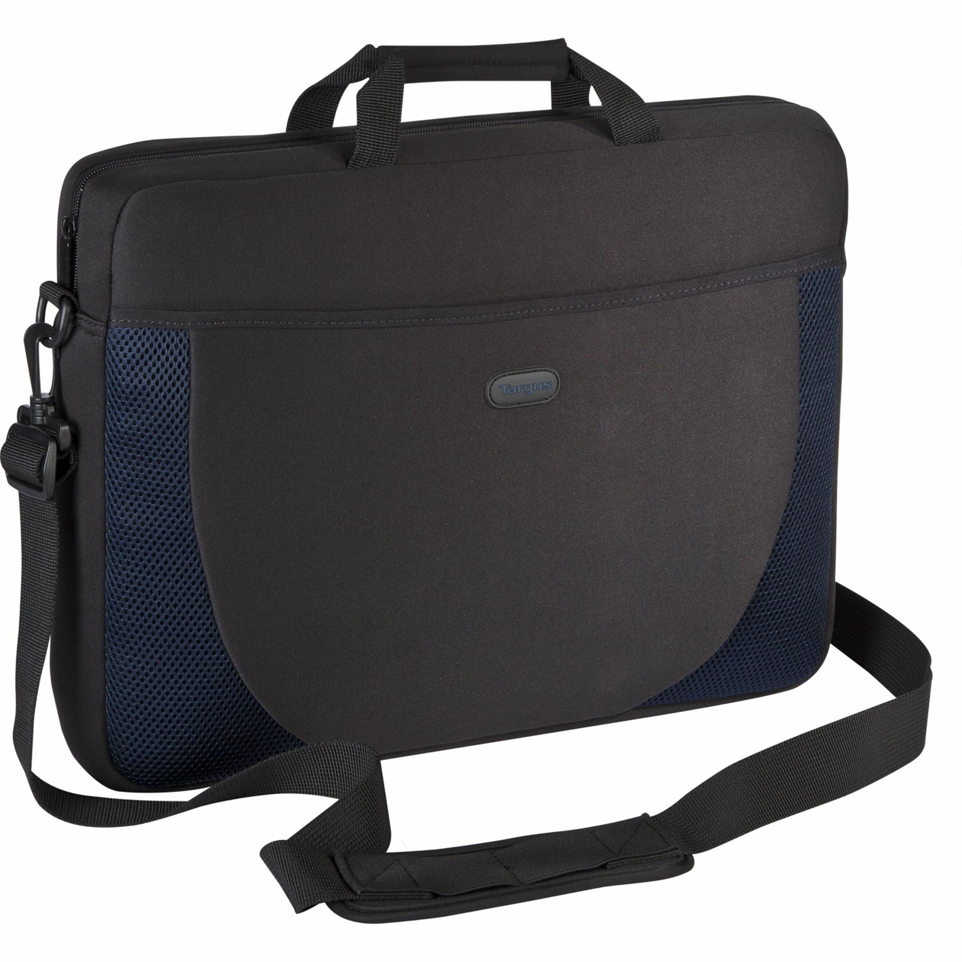 Targus CVR217 17" Slipcase, Black/Blue Notebook Case