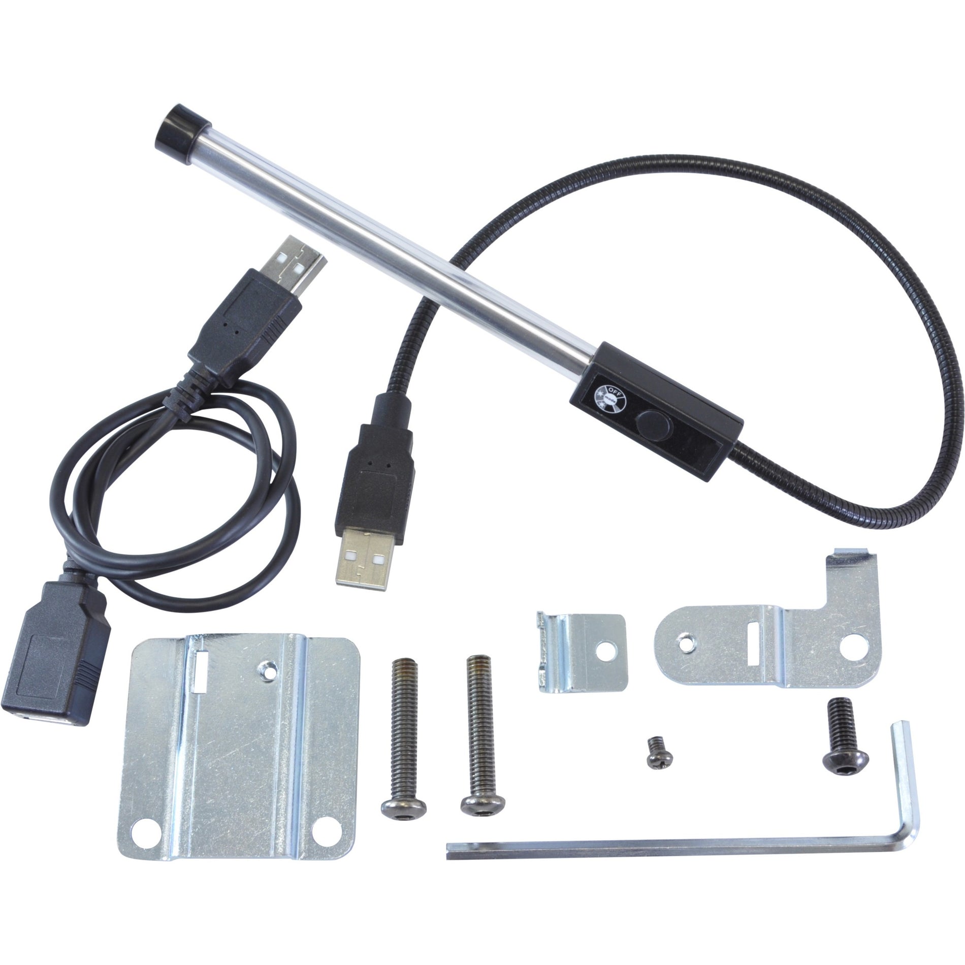 Ergotron 97-754-002 SV Tasklight, USB Powered Reading Light with Adjustable Brightness and 10 LED Lights