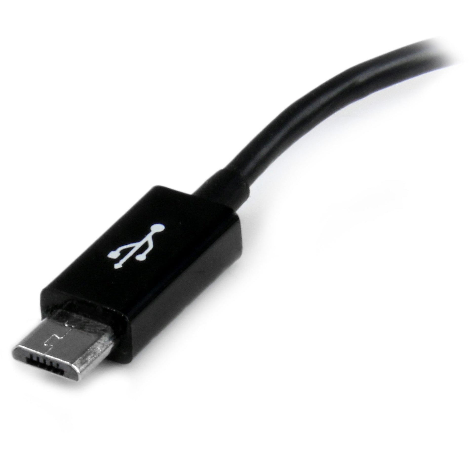 StarTech.com UUSBOTG 5in Micro USB to USB OTG Host Adapter M/F, Data Transfer Adapter