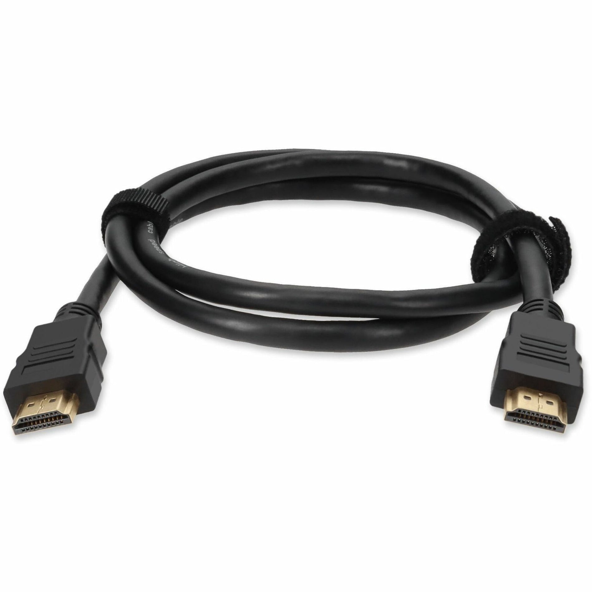 AddOn HDMIHSMM6 6ft HDMI 1.4 High Speed Cable w/Ethernet - Male to Male, 3 Year Warranty, United States