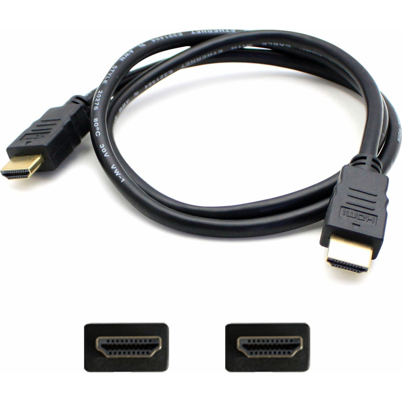 AddOn HDMIHSMM20 20ft HDMI 1.4 High Speed Cable w/Ethernet - Male to Male, 3 Year Warranty, United States