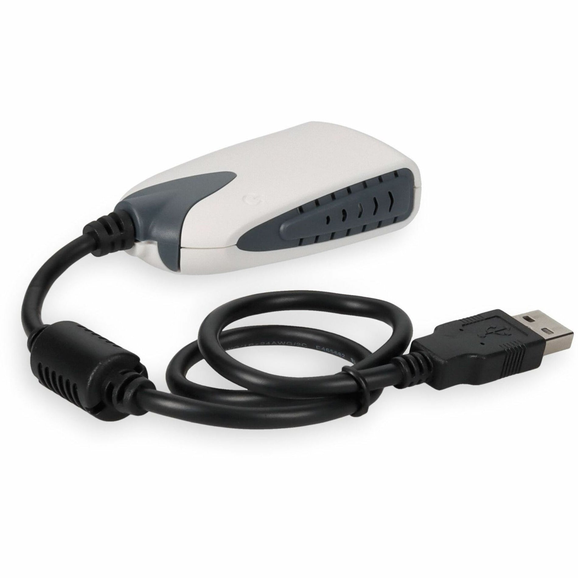 AddOn USB2VGA USB 2.0 to VGA Multi Monitor Adapter/External Video Card, Black