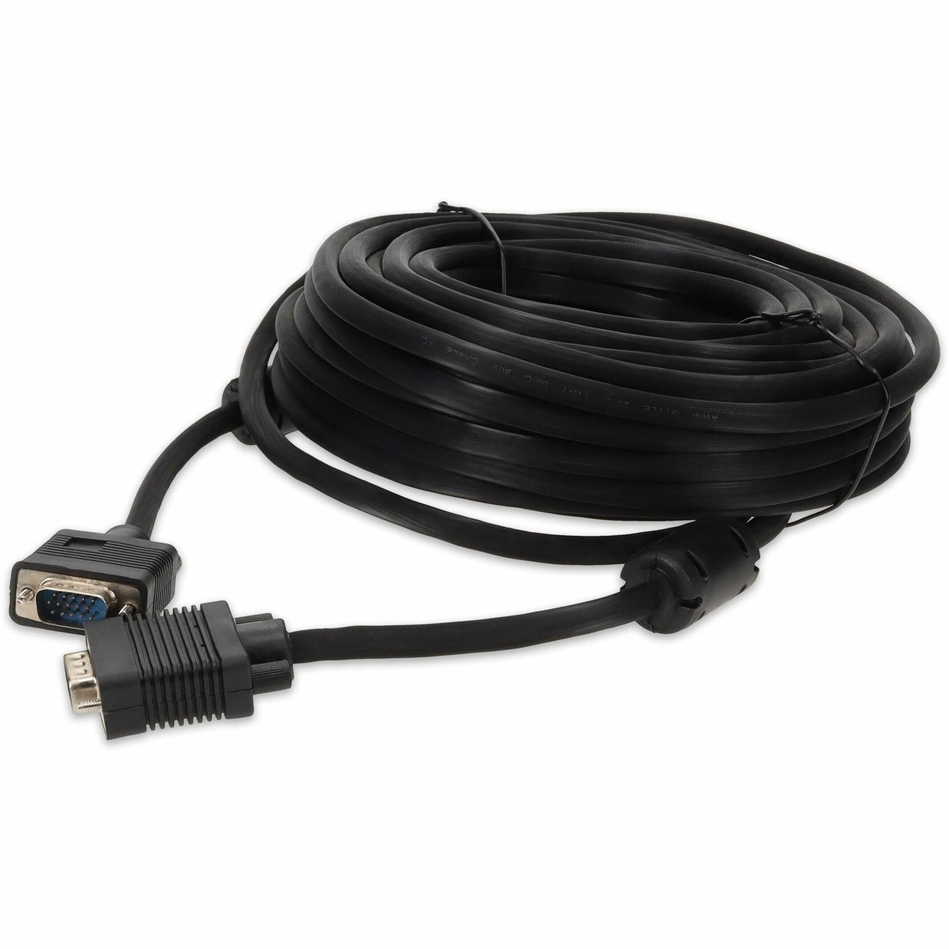 AddOn VGAMM50 50ft (15M) VGA High Resolution Monitor Cable - Male to Male, 3 Year Warranty, United States
