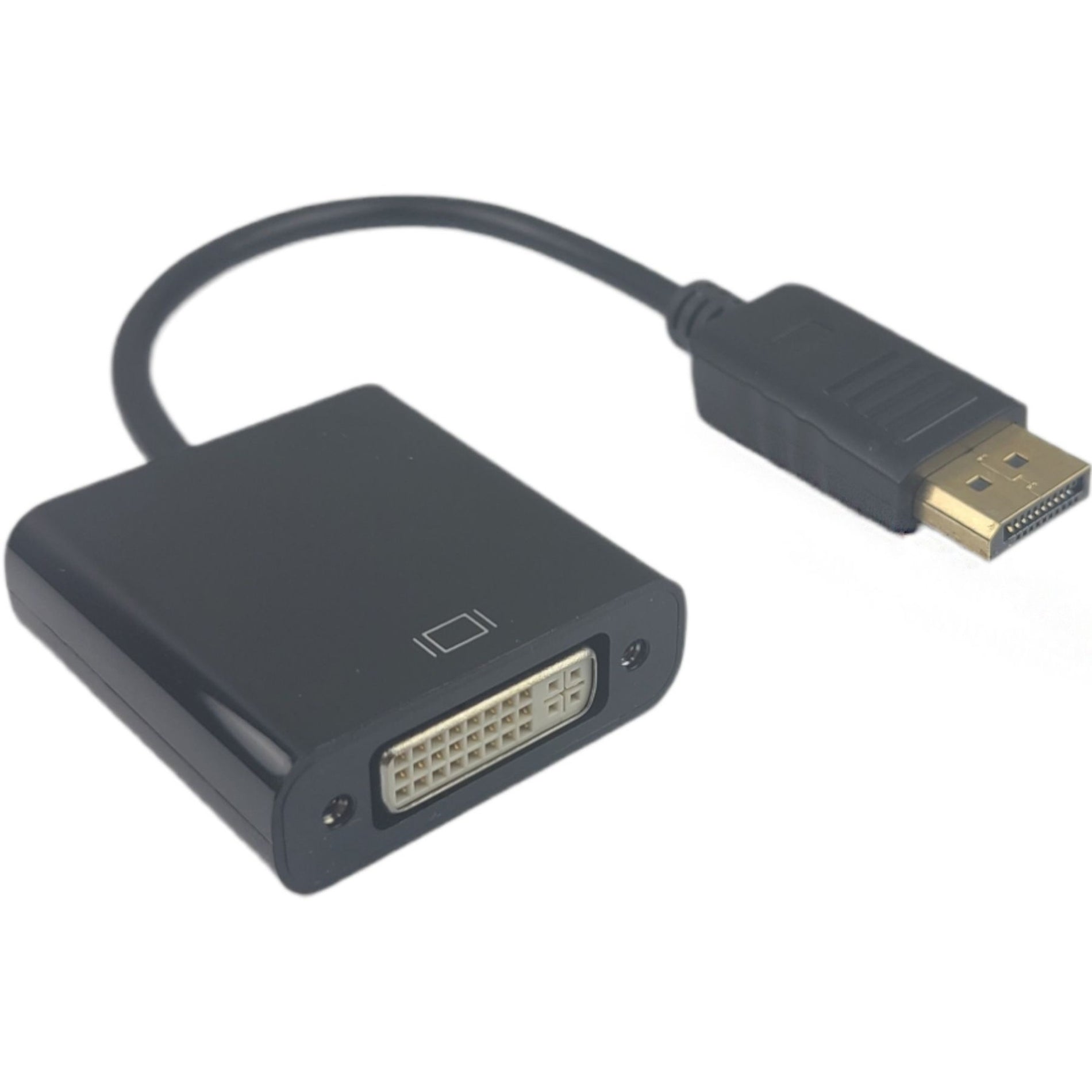 4XEM 4XDPDVID DisplayPort To DVI-D Dual Link Adapter, Video Cable, 9.9 Gbit/s Data Transfer Rate, 3840 x 2400 Supported Resolution