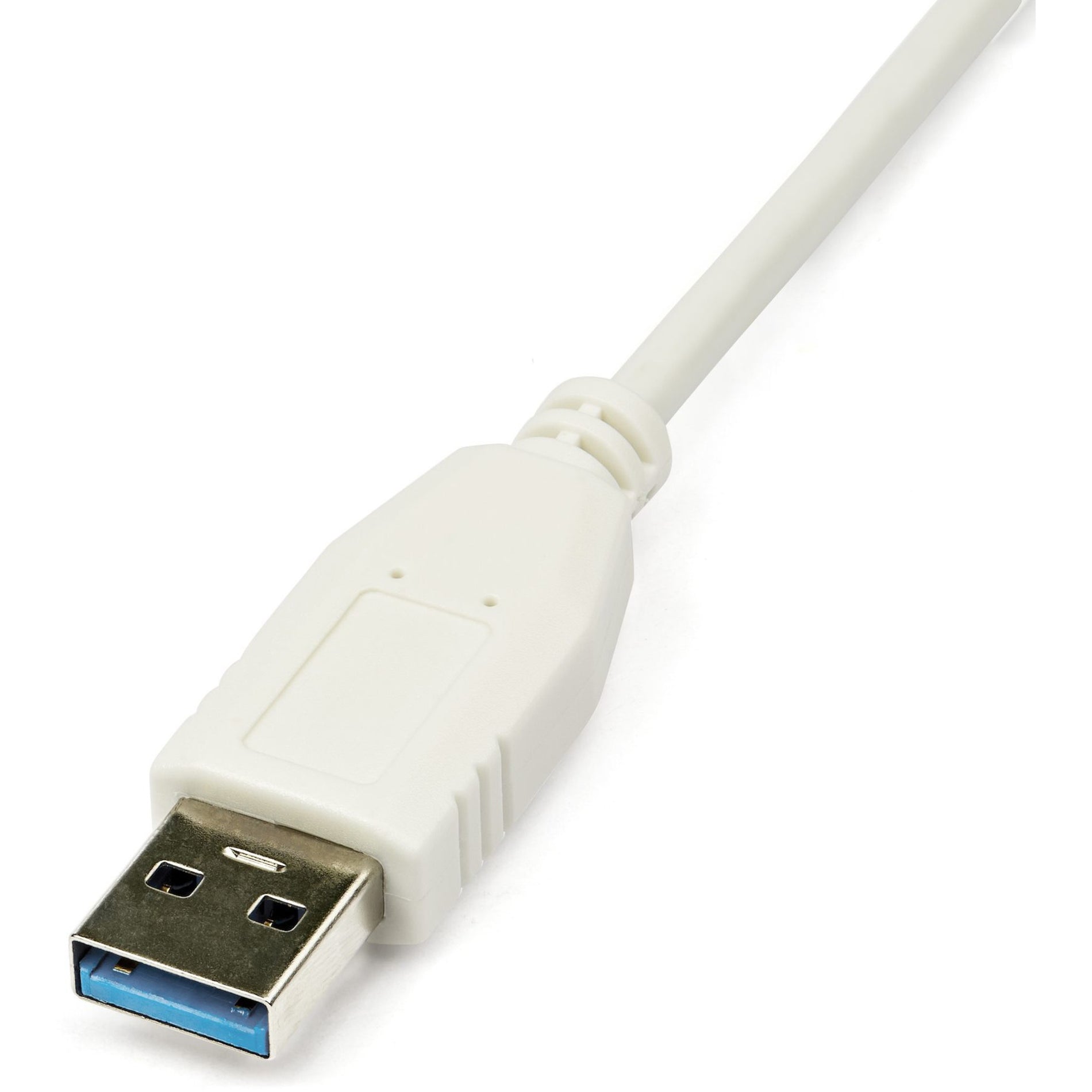 StarTech.com USB31000SW USB 3.0 to Gigabit Ethernet NIC Network Adapter - White, TAA Compliant, PC Compatible