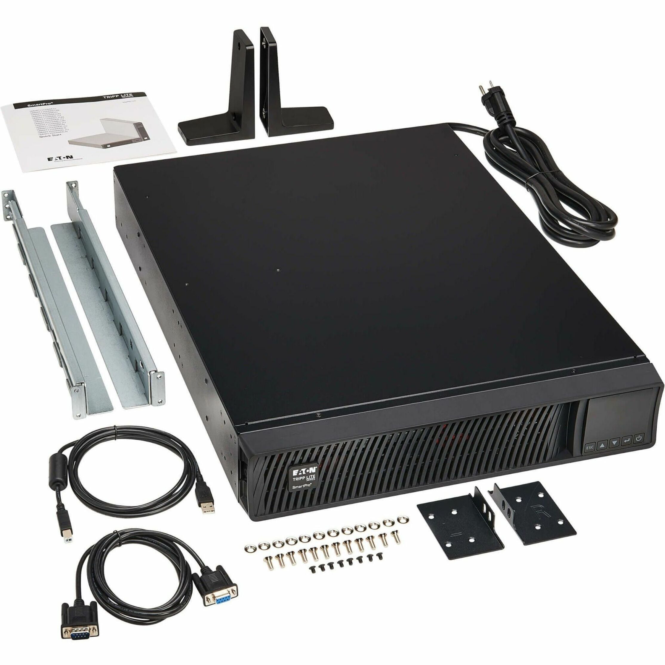 Tripp Lite SMART2200RMXLN SmartPro 2.2kVA Line Interactive UPS, Extended Run, LCD, USB, Serial, EPO, 120V