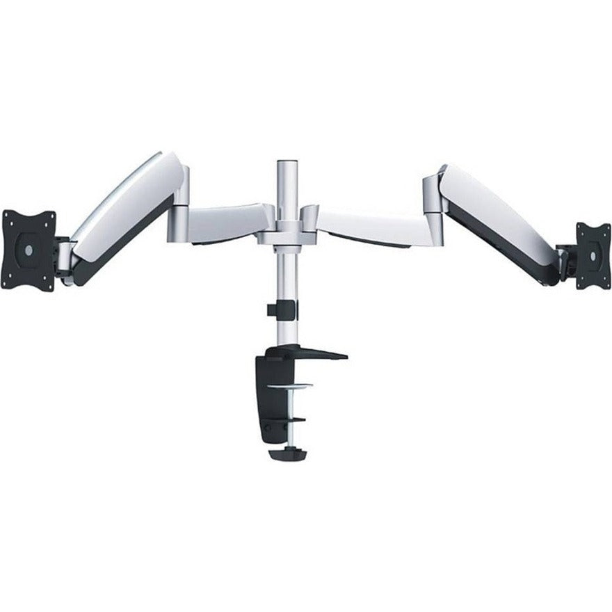 Ergotech 320-C14-C024 Dual 320 Series Articulating LCD Monitor Arm, Rotate, Cable Management, Ergonomic, Tilt, 50 lb Maximum Load Capacity, 24" Screen Size Supported