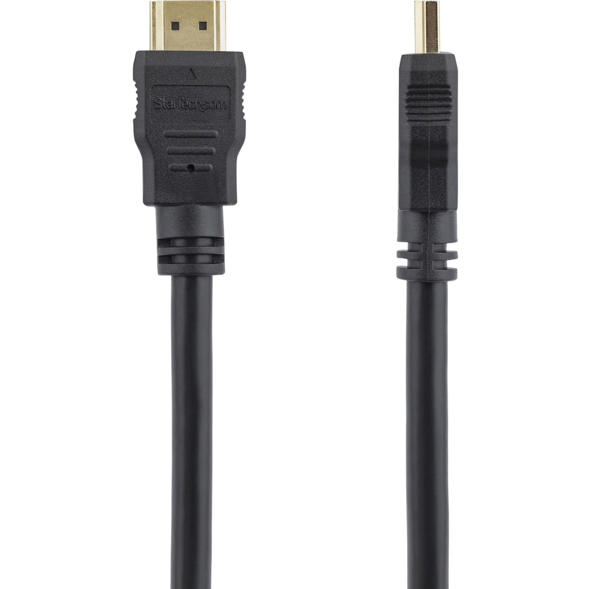 StarTech.com HDMM10 10 ft High Speed HDMI Cable - Ultra HD 4k x 2k HDMI Cable, Gold-Plated Connectors, Black