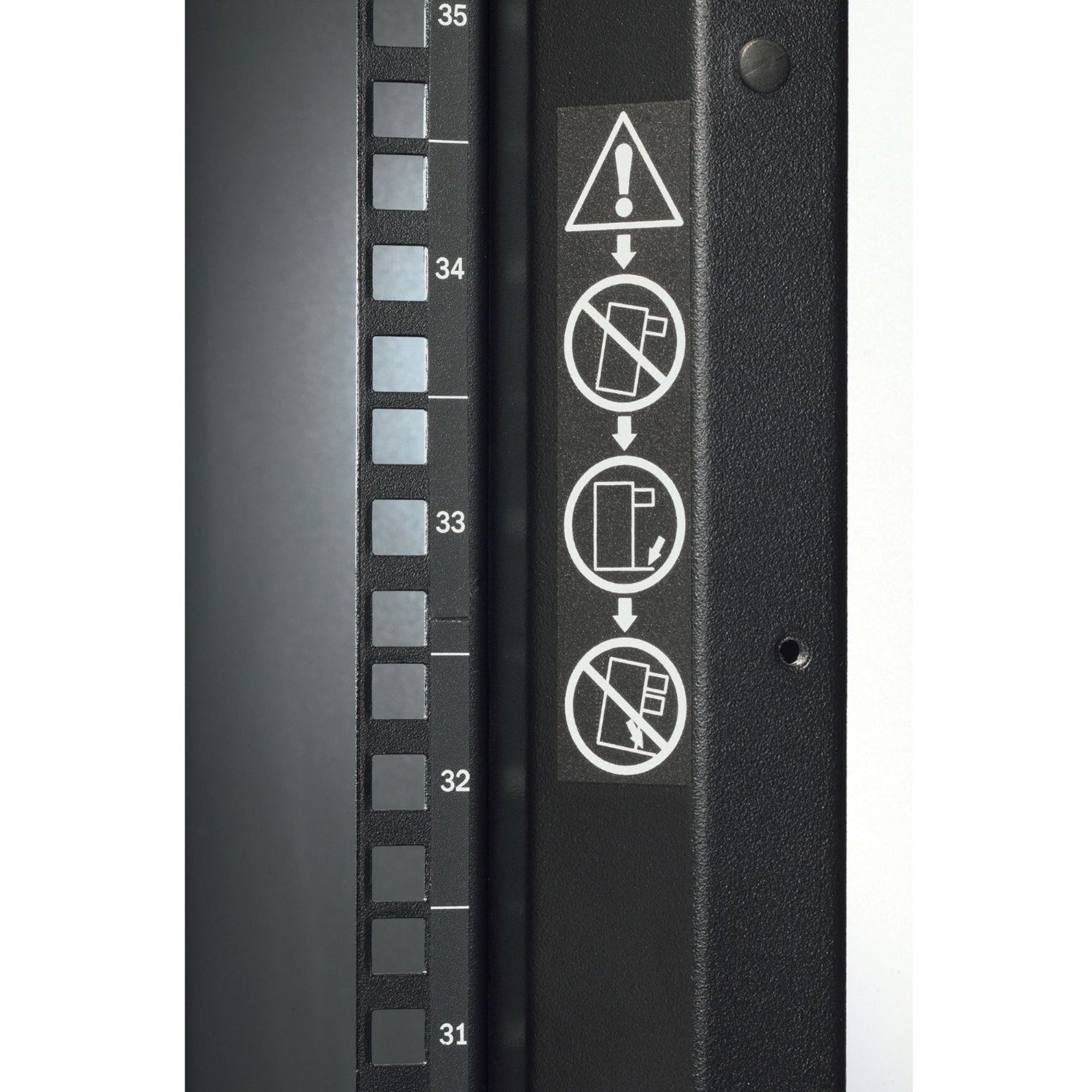 APC AR3307 NetShelter SX 48U 600mm Wide x 1200mm Deep Enclosure, Cable Management, Key Lock, Adjustable Mounting Rails