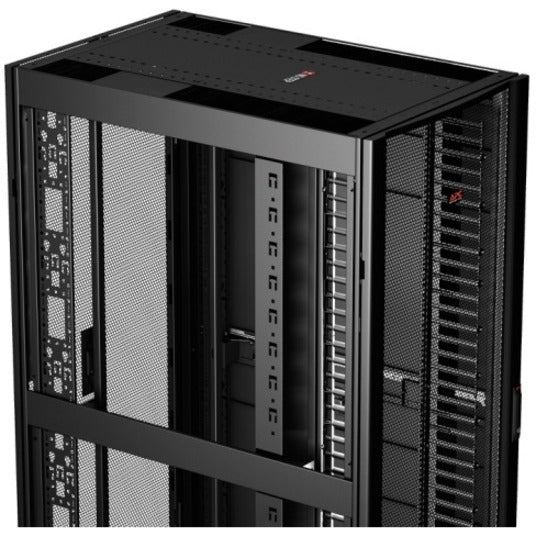 APC AR3140 NetShelter SX 42U Networking Enclosure with Sides, Cable Management, Casters, Adjustable Rails, Lockable Door