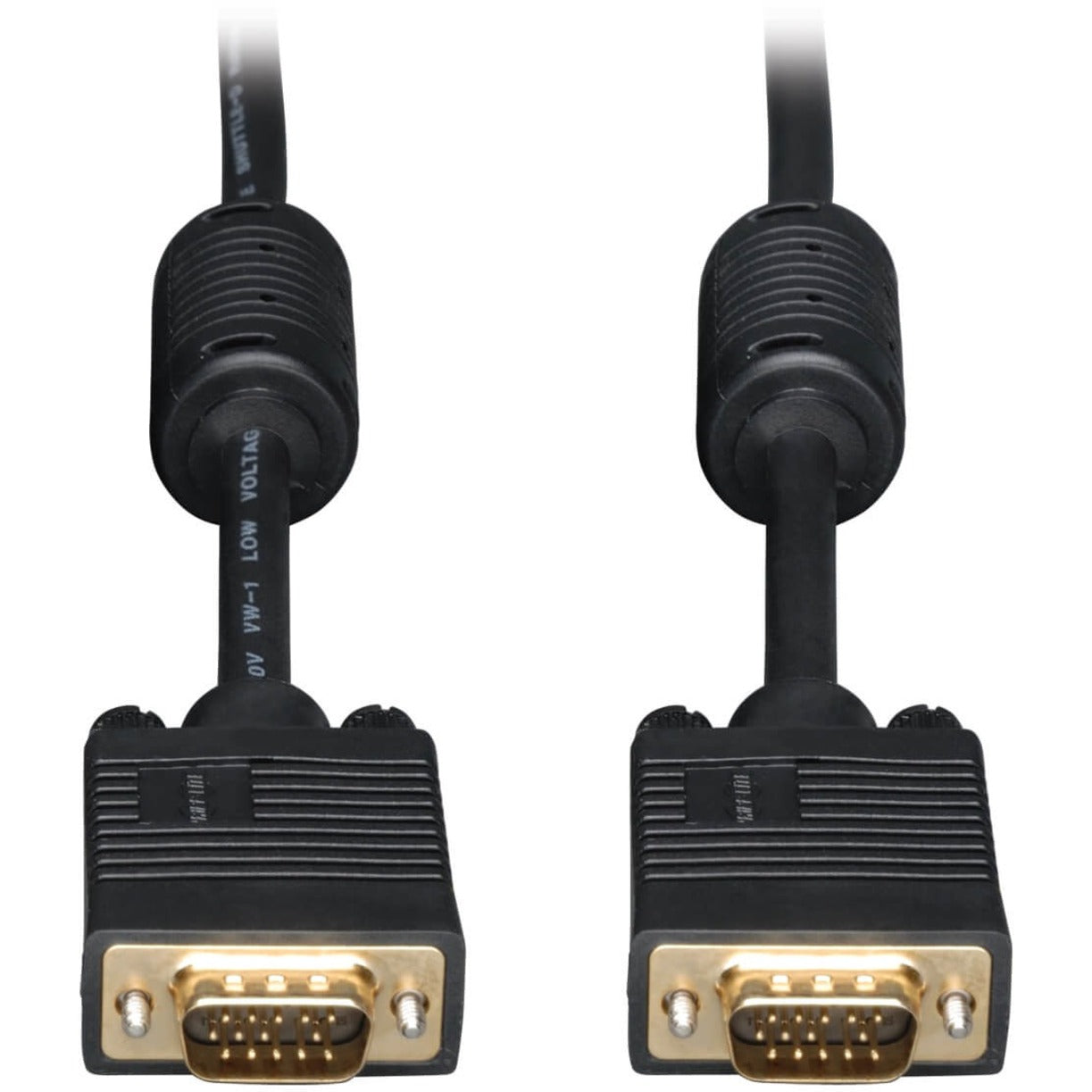 Tripp Lite P502-030 30-ft. SVGA/VGA Monitor Cable with RGB Coax, Molded, Copper Conductor, Gold Plated Connectors