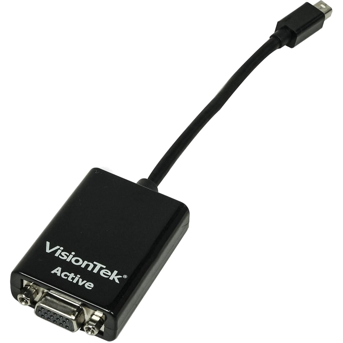 VisionTek 900343 Mini DisplayPort to VGA Adapter (M/F), Eyefinity Technology, Plug & Play