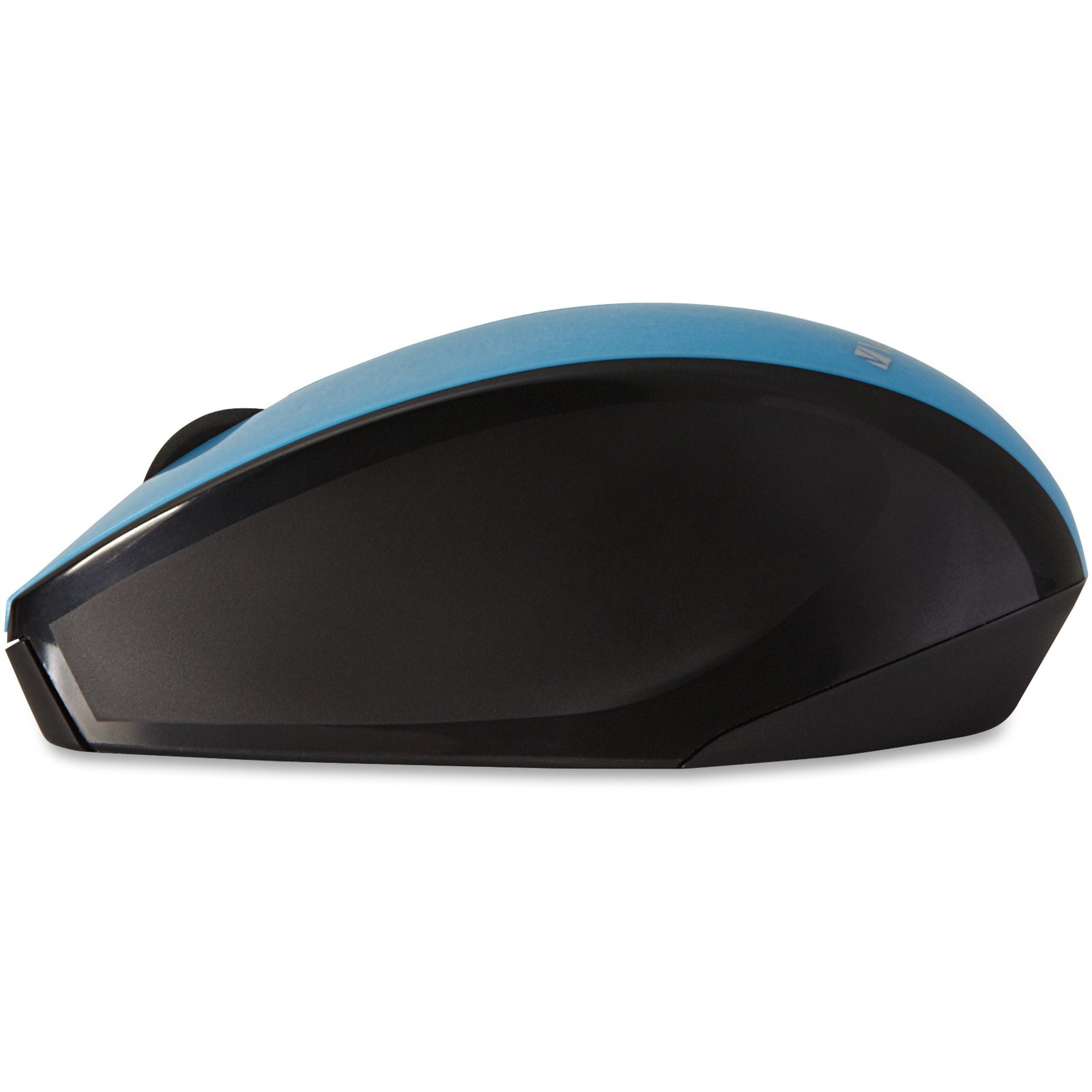 Verbatim 97993 Wireless Multi-trac LED Optical Mouse Blau - Zuverlässige und ergonomische Computermaus mit blauer LED-Technologie