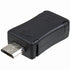 4XEM Micro USB To Mini USB 2.0 M/F Adapter (4XUUSBFUSBM) Left image