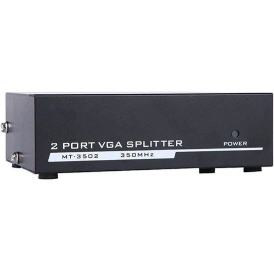 4XEM 4XVGASP3502 2 Port VGA Splitter 350 MHz, Supports Resolutions up to 1920 x 1440 @85HZ