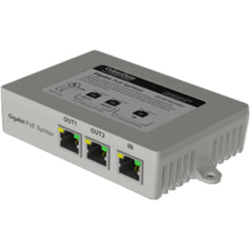 CyberData 011187 2-Port PoE Gigabit Switch, 10/100/1000Base-T, Twisted Pair