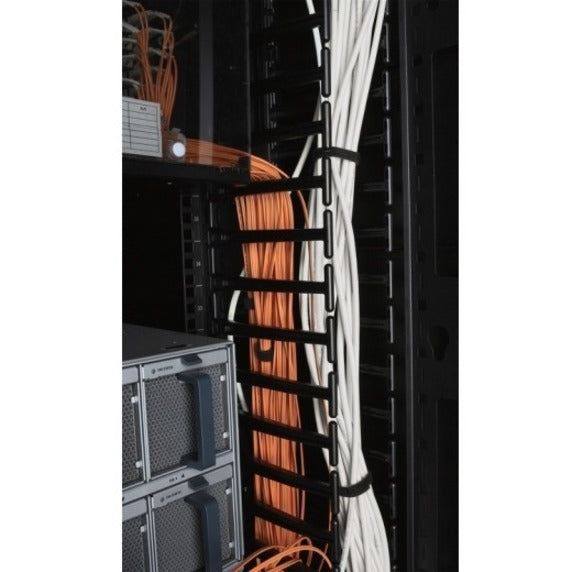 APC AR7580A Vertical Cable Manager for NetShelter SX 750mm Wide 42U (Qty 2), Cable Pass-through