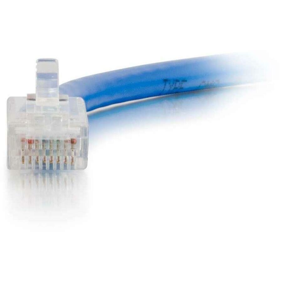 C2G 04097 15ft Cat6 Non-Booted Unshielded (UTP) Network Patch Cable, Blue