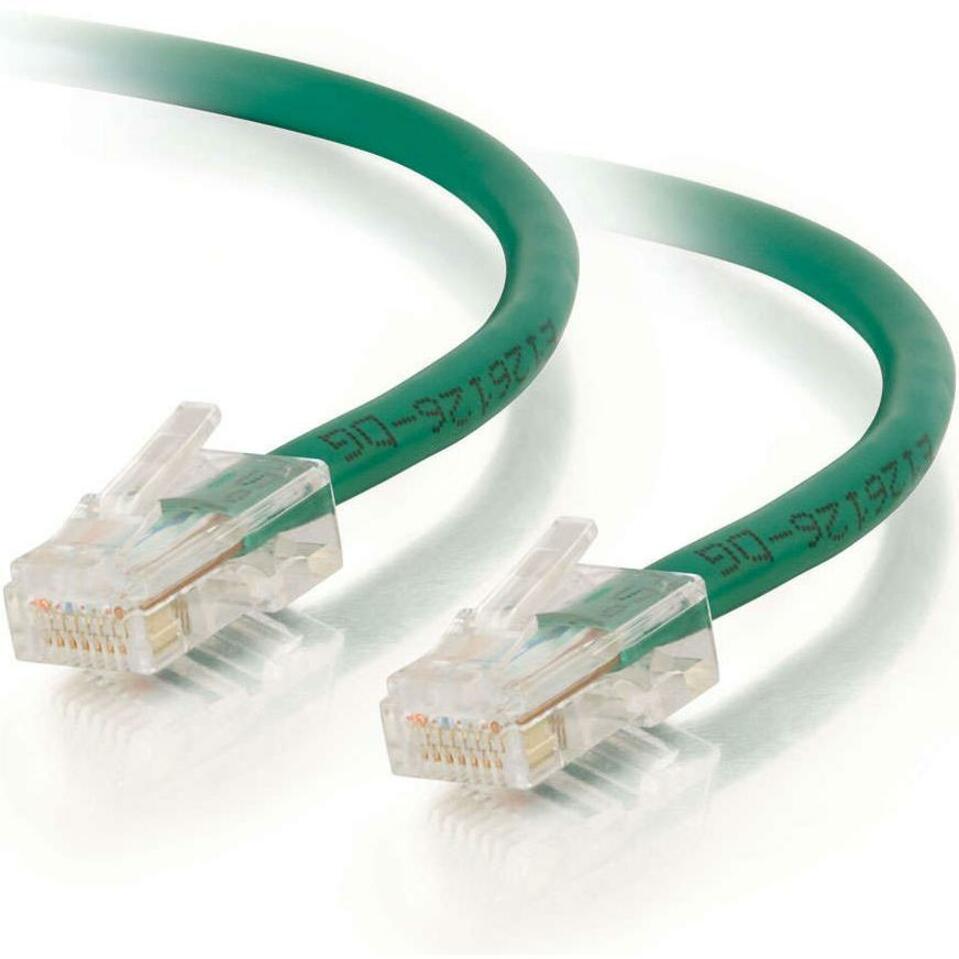 C2G 04130 4 ft Cat6 Non Booted UTP Unshielded Network Patch Cable - Green, Lifetime Warranty, Copper Conductor