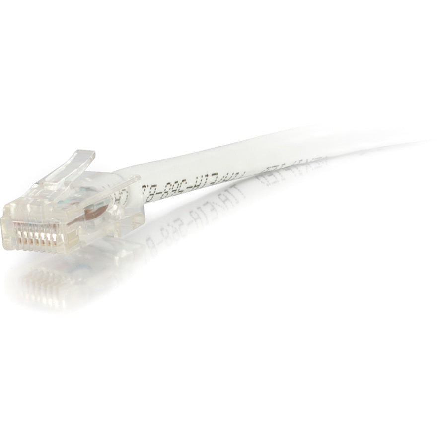 C2G 04232 1ft Cat6 Non-Booted Unshielded (UTP) Network Patch Cable, White