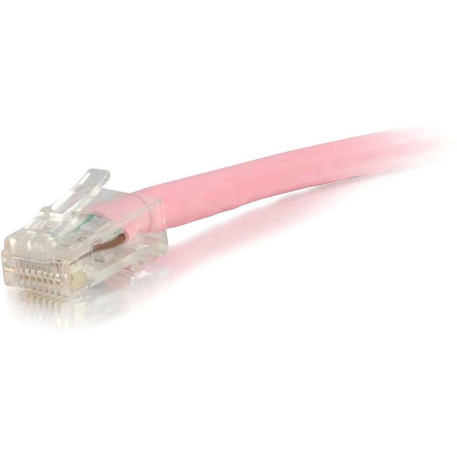 C2G 04256 4 ft Cat6 Non Booted UTP Unshielded Network Patch Cable - Pink, Lifetime Warranty, Copper Conductor
